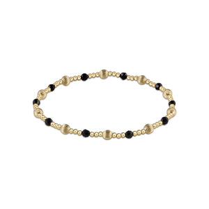 enewton Dignity Sincerity Gemstone Bracelet -Faceted Onyx