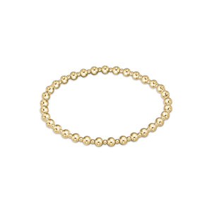 enewton Extends Classic Grateful Bead Bracelet -Gold -4mm