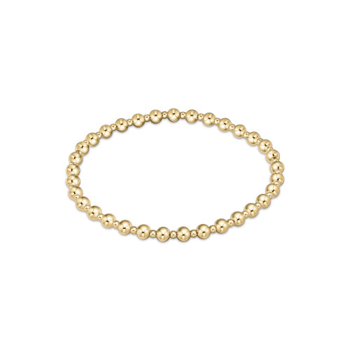 enewton Extends Classic Grateful Bead Bracelet -Gold -4mm