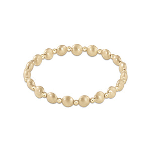 enewton Extends Honesty Gold Grateful Bead Bracelet -6mm