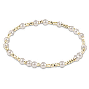 enewton Extends Hope Unwritten Bracelet -Gold -4mm Pearl