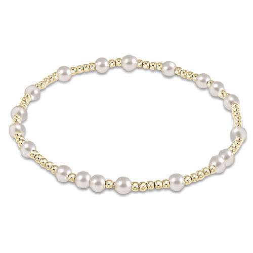 enewton Extends Hope Unwritten Bracelet -Gold -4mm Pearl