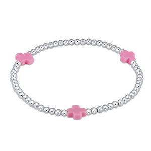 enewton Extends Sterling Signature Cross Bracelets -3mm