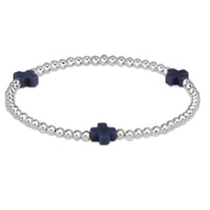 enewton Extends Sterling Signature Cross Bracelets -3mm