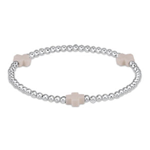 enewton Extends Sterling Signature Cross Bracelets -3mm