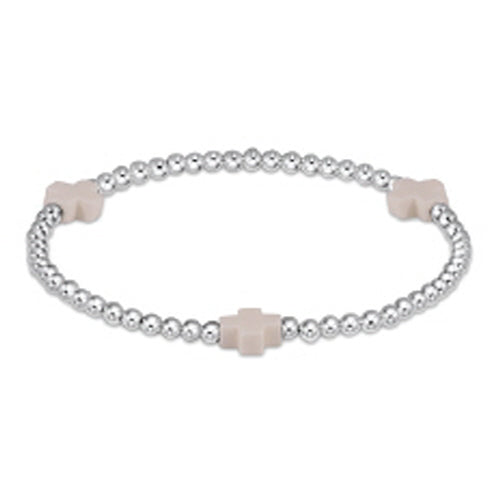 enewton Extends Signature Cross 3mm Sterling Bracelet – Mint