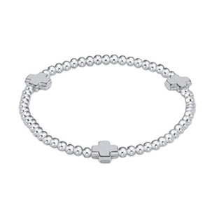 enewton Extends Sterling Signature Cross Bracelet -3mm -Sterling