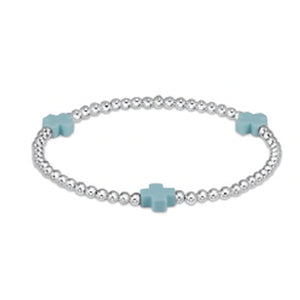 enewton Extends Sterling Signature Cross Bracelets -3mm