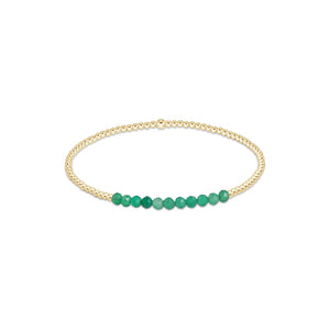 enewton Bliss Gemstone Bracelet -Green Onyx