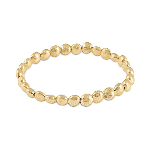 enewton Honesty Gold Bead Bracelet -6mm