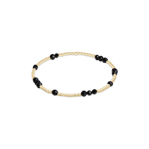 enewton Hope Unwritten Gemstone Bracelet -Faceted Onyx