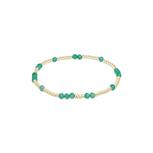 enewton Hope Unwritten Gemstone Bracelet -Green Onyx