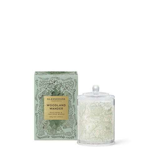 Glasshouse 13.4 oz. Candle -Woodland Wander