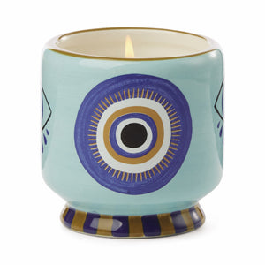 A Dopo Handpainted Candle -Eye w/ Incense & Smoke