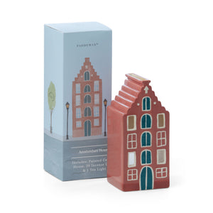 Ceramic Incense & Tealight Holder -Amsterdam House