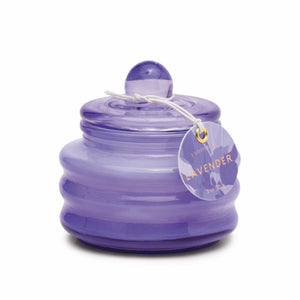 Beam Lidded Glass Candle -Lavender
