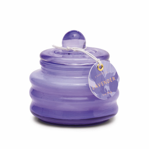 Beam Lidded Glass Candle -Lavender