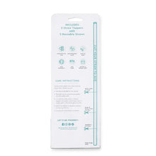 Load image into Gallery viewer, Easter Bunny Straw Topper Set
