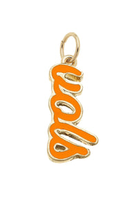 Tennessee Volunteers Enamel Script Charm
