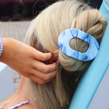 Load image into Gallery viewer, Teleties Flat Round Clip -Tide &amp; True
