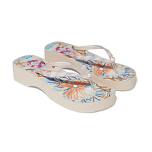 Load image into Gallery viewer, Brighton Tides Platform Flip Flops
