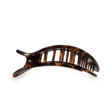 Load image into Gallery viewer, Teleties Flat Round Clips -Tortoise
