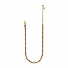 Load image into Gallery viewer, Brighton Trust Your Journey Pearl Chain Short Necklace
