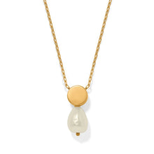 Load image into Gallery viewer, Brighton Trust Your Journey Petite Pearl Necklace
