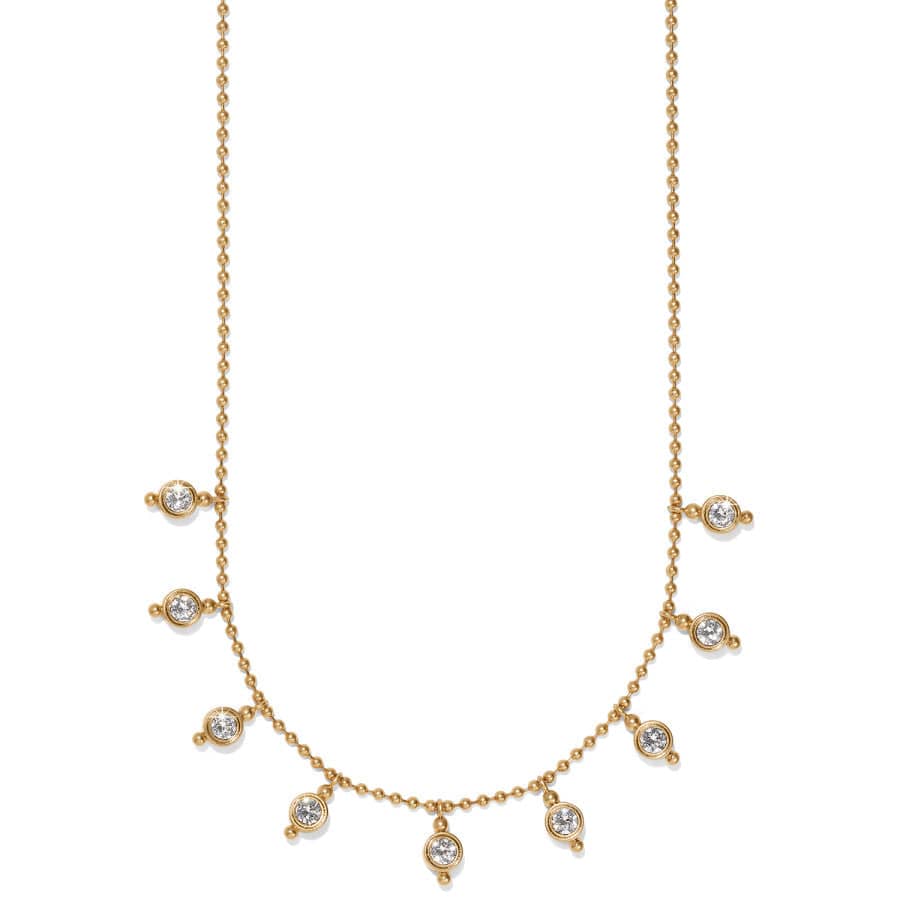 Brighton Twinkle Mod Droplet Reversible Necklace -Gold
