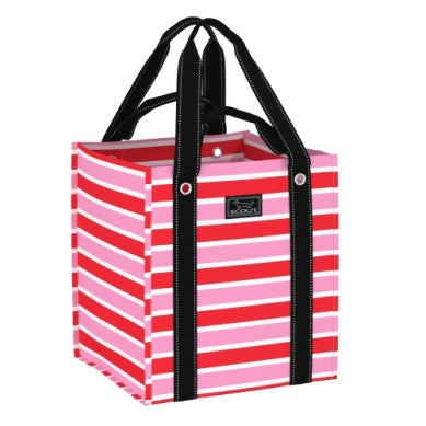 Scout Bagette Market Tote -Candy Striper