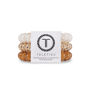 Teleties Large -Upstage Beige