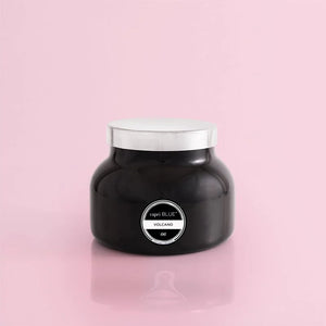 Capri Blue Volcano Signature Black Jar Candle