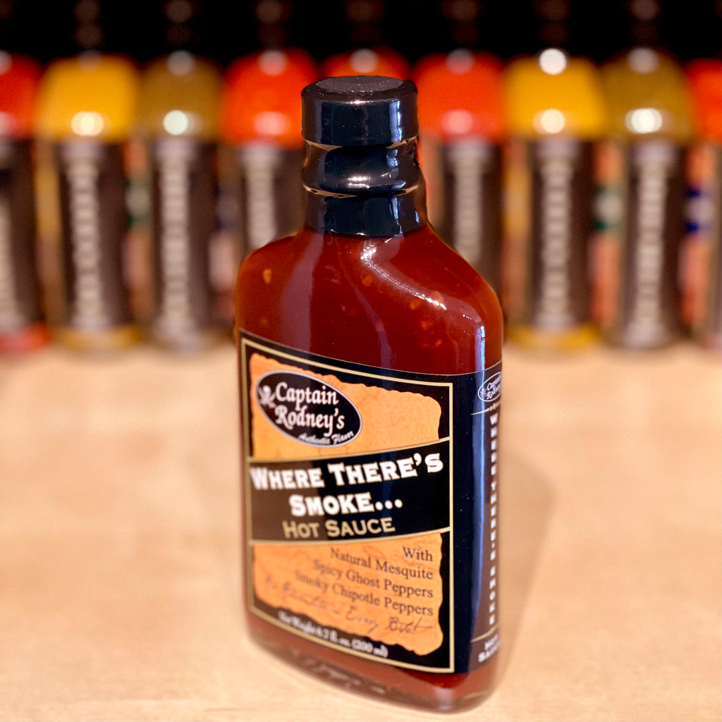 Captain Rodney's Where There's Smoke Hot Sauce