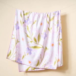 The Darling Effect Quick Dry Towel -Floral Haven Lilac