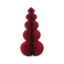 Load image into Gallery viewer, Merry Honeycomb Red Tree
