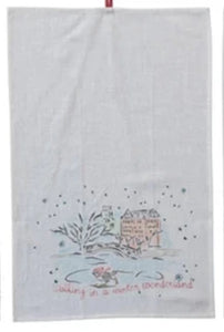 Merry Holiday Tea Towels