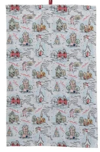 Merry Holiday Tea Towels