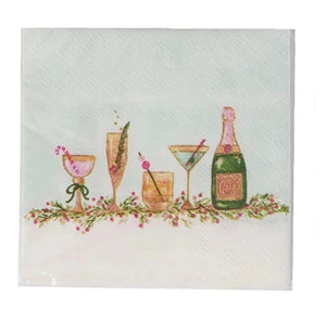 Christmas Cocktail Napkins -Holiday Cocktails