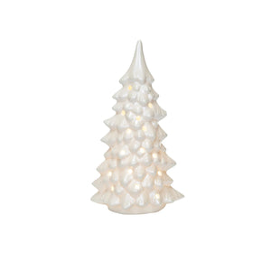 Stoneware LED Cut-out Trees