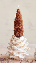 Load image into Gallery viewer, Pinecone Shaped Taper Holder
