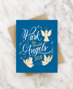 Christmas Card -Angels Sing