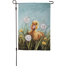 Load image into Gallery viewer, Garden Flag -Baby Duck
