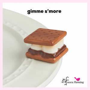 nora fleming mini -gimme s'more (s'mores)