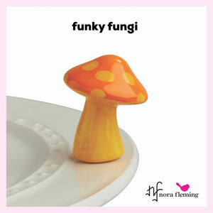 nora fleming mini -funky fungi (mushroom)