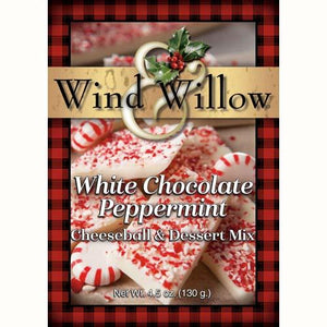 Wind & Willow Cheeseball & Dessert Mix -White Chocolate Peppermint