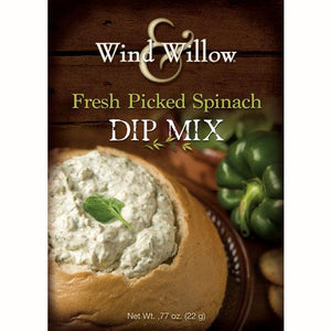 Wind & Willow Dip Mix -Fresh Picked Spinach