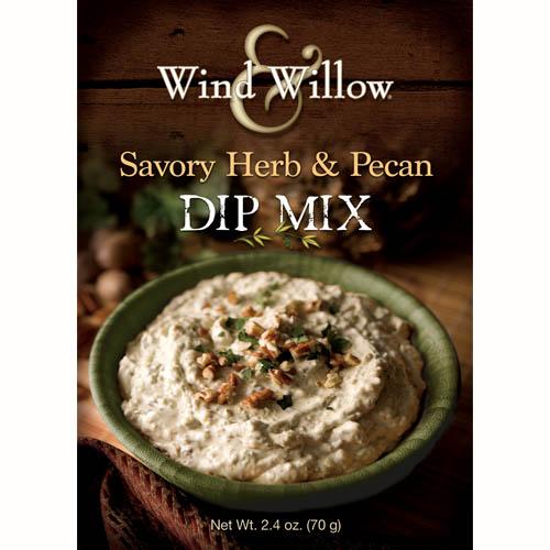 Wind & Willow Dip Mix -Savory Herb & Pecan