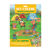 Load image into Gallery viewer, Set the Scene Transfer Sticker Magic -Camping
