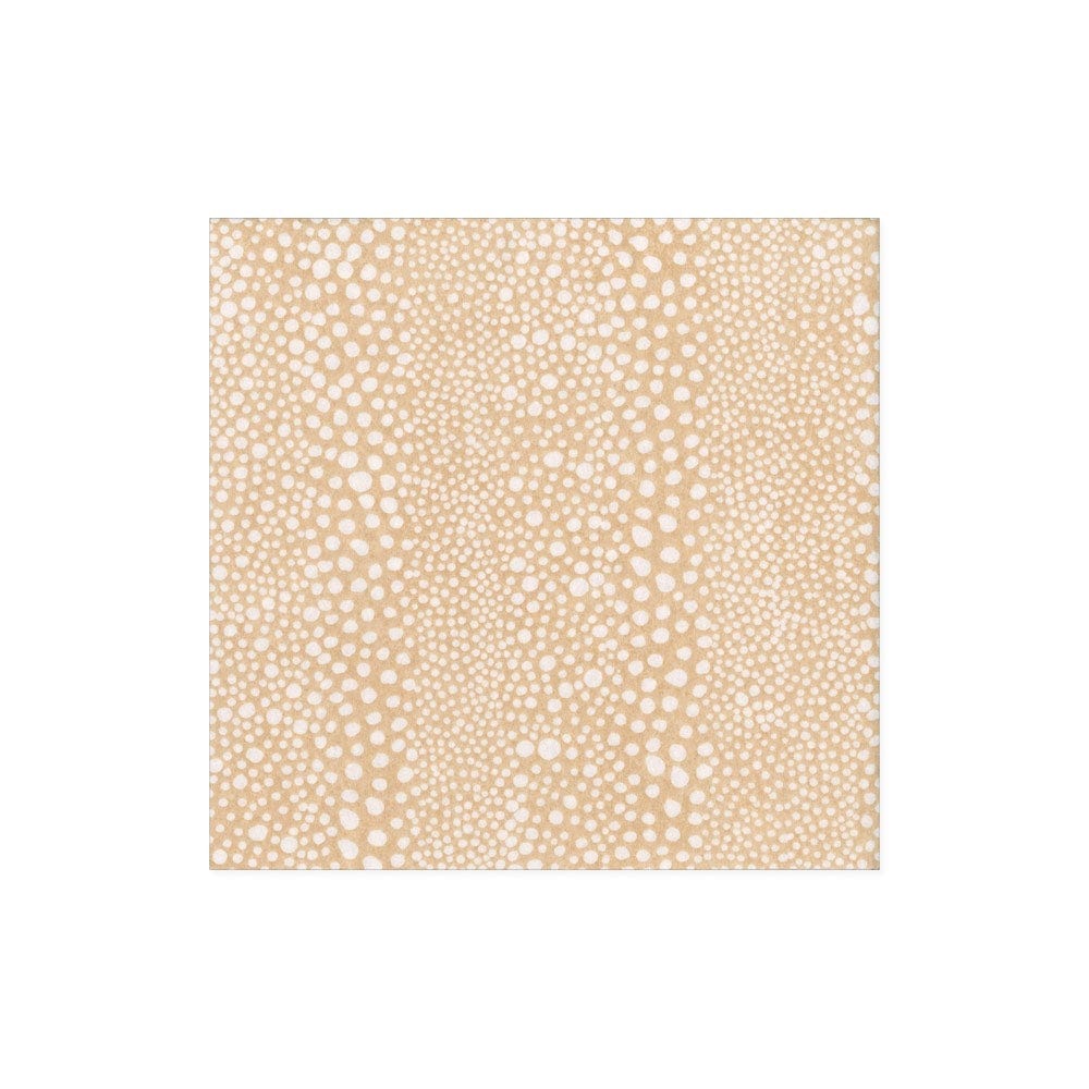 Cocktail Napkins -Paper Linen Pebble Beige