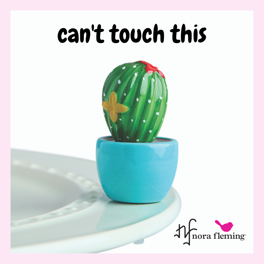 nora fleming mini -can't touch this (cactus)